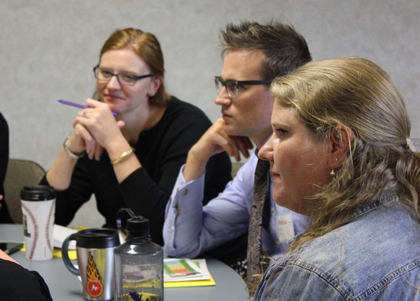 Teacher workshop participants